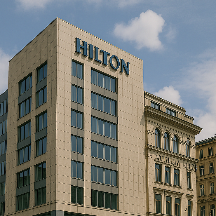 PPF míří vysoko – kupuje Hilton Praha za 280 milionů eur