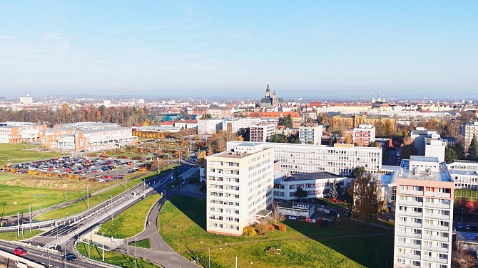 Prodej bytu 1+kk 30 m², Akademika Heyrovského, Hradec Králové